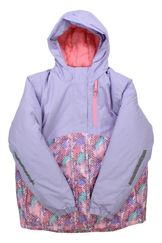 Eddie Bauer Girls' Powder Search 3-In-1 Jacket Denim Jacket Leather Jacket Suede Jacket Eddie Bauer Girls' Powder Search 3-In-1 Jacket Denim Jacket Leather Jacket Suede Jacket