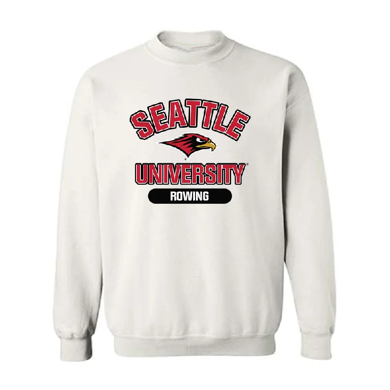 Seattle - NCAA Women's Rowing : Mary O'Malley - Classic Shersey Crewneck Sweatshirt Hoodie with Slim Fit Tailored Modern