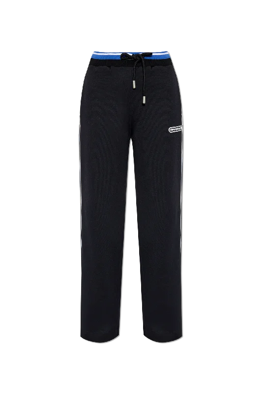 Off-White Trousers with logo in BLACK - 42 Trousers Brand Named