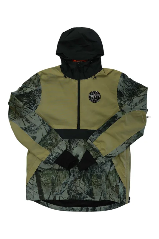 Airblaster Mens Trenchover Jacket Rayon Jacket Velvet Jacket Corduroy Jacket