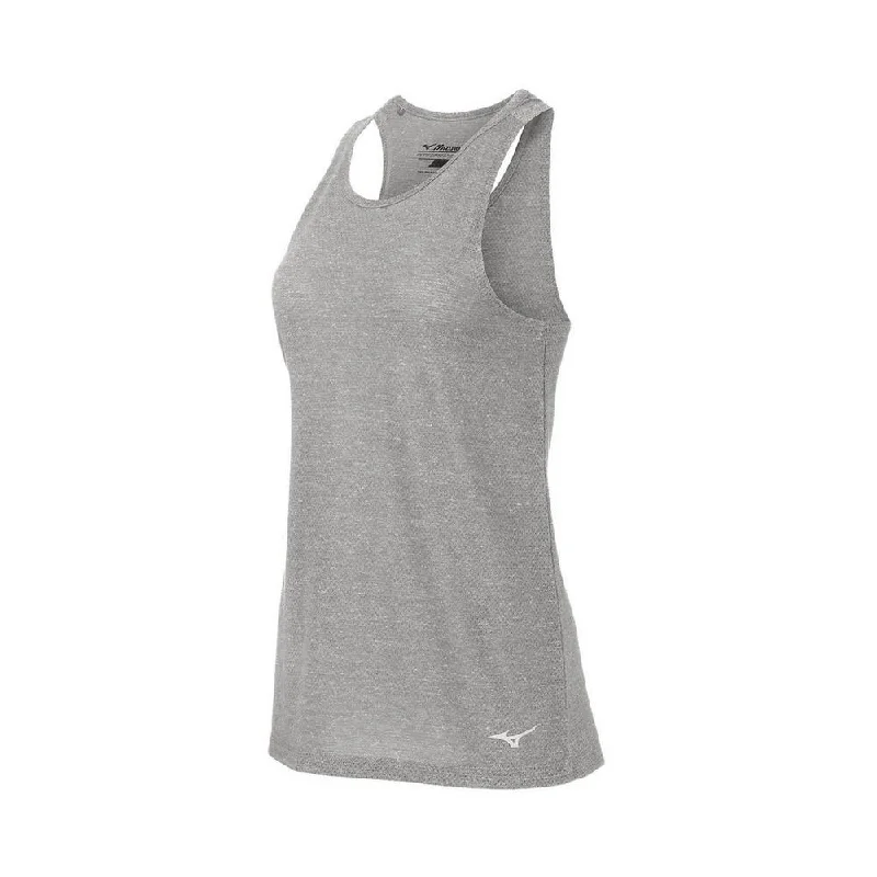 Women's Mizuno Infinity Tank in Quiet Shade cozy tank top