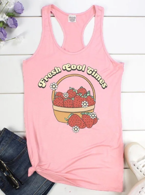 “Fresh Cool Times” Tank Top fashionable tank top