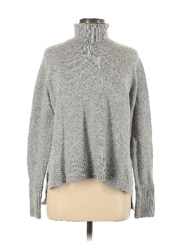 Turtleneck Sweater Terry Blend Velvet Blend Canvas Blend