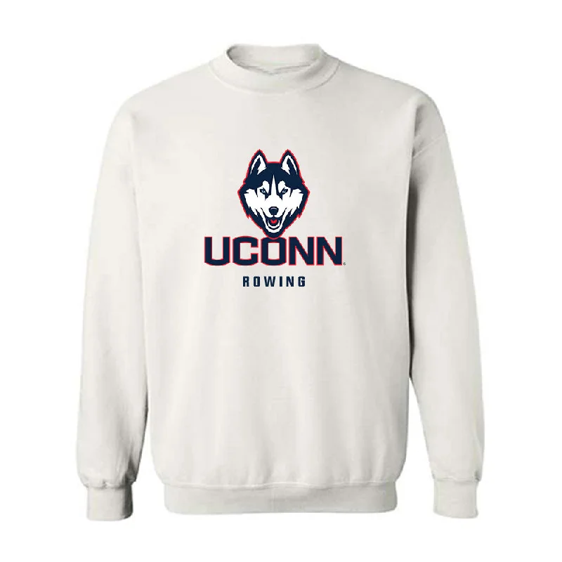 UConn - NCAA Women's Rowing : Anja Kearney - Classic Shersey Crewneck Sweatshirt Hoodie with Pastel Soft Subtle