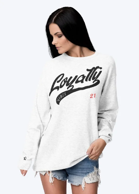 Loyalty Force Sweatshirt Hoodie with Illustration Artistic Creative
