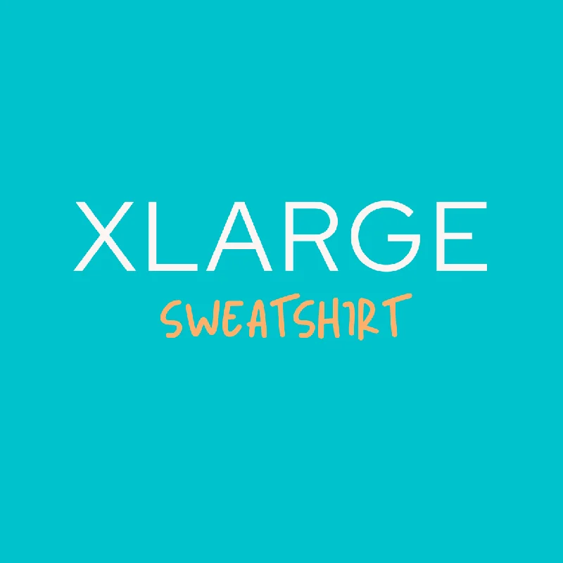 Hazel Blues® |  XLARGE SWEATSHIRT Hoodie with Half-Zip Sporty Casual