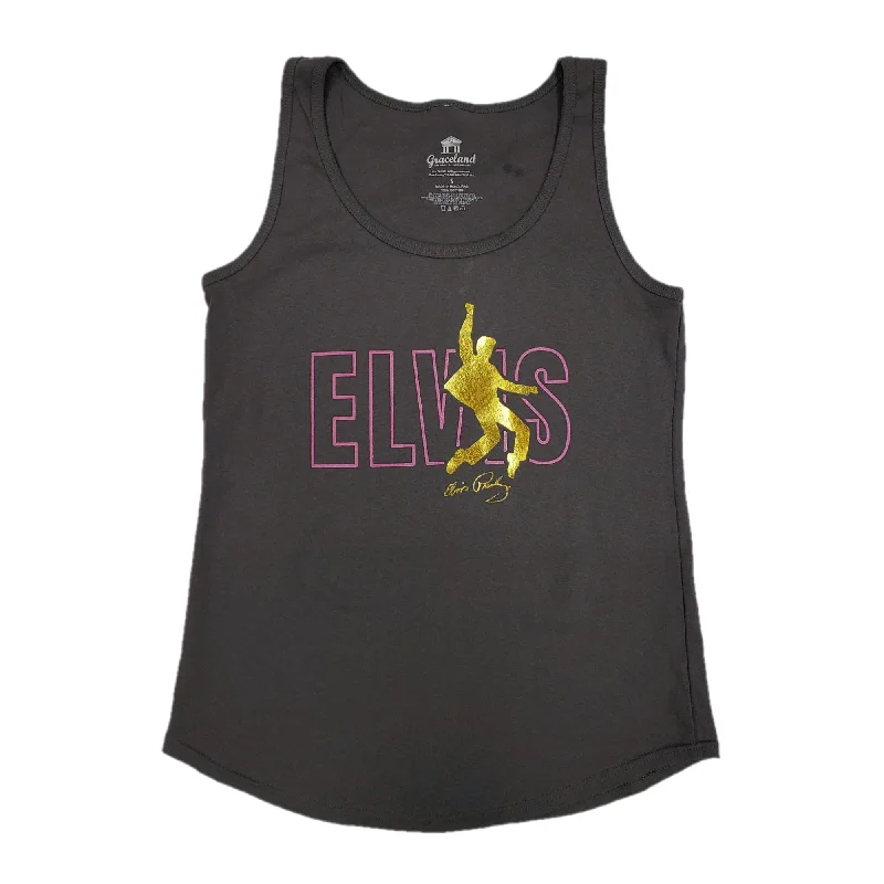 Elvis Dancing Women's Tank glitter tank top