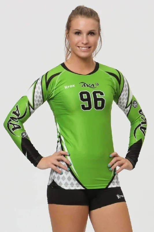 Diamond Womens Sublimated Volleyball Jersey Limited Edition Jersey Tee