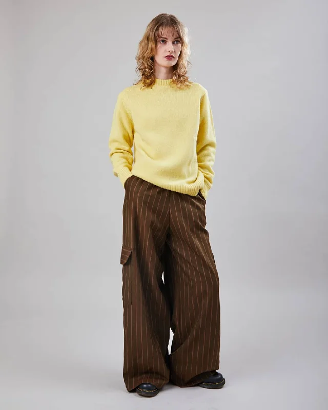 Rokit Originals Charlie Cargo Pocket Trousers - S Trousers Plaid Checkered