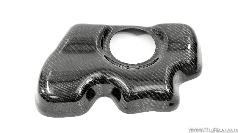 2007-2014 Mustang Carbon Fiber LG499 Intercooler Tank Cover - EXCLUSIVE charcoal tank top