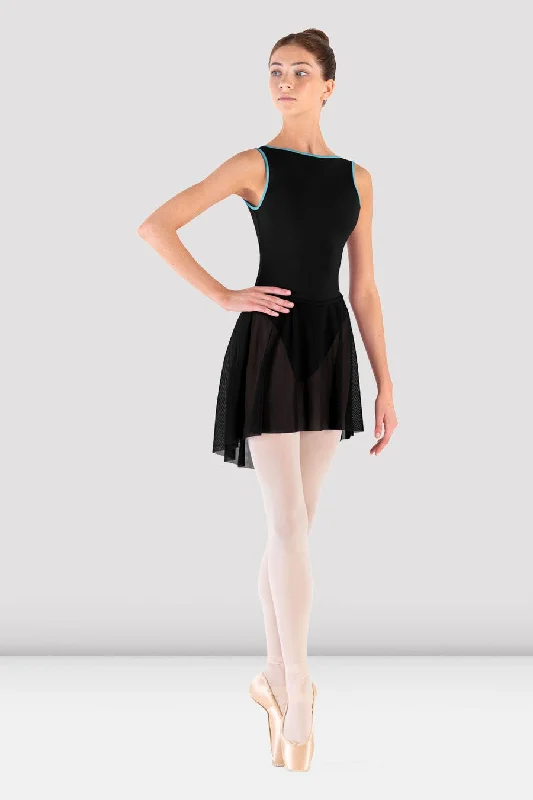 Mesh Hi-Lo Pull on Skirt R5241 by Bloch silk skirt elegant