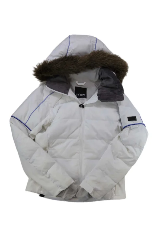 Roxy Womens Snowblizzard Jacket Chenille Fabric Brocade Fabric Lace Fabric