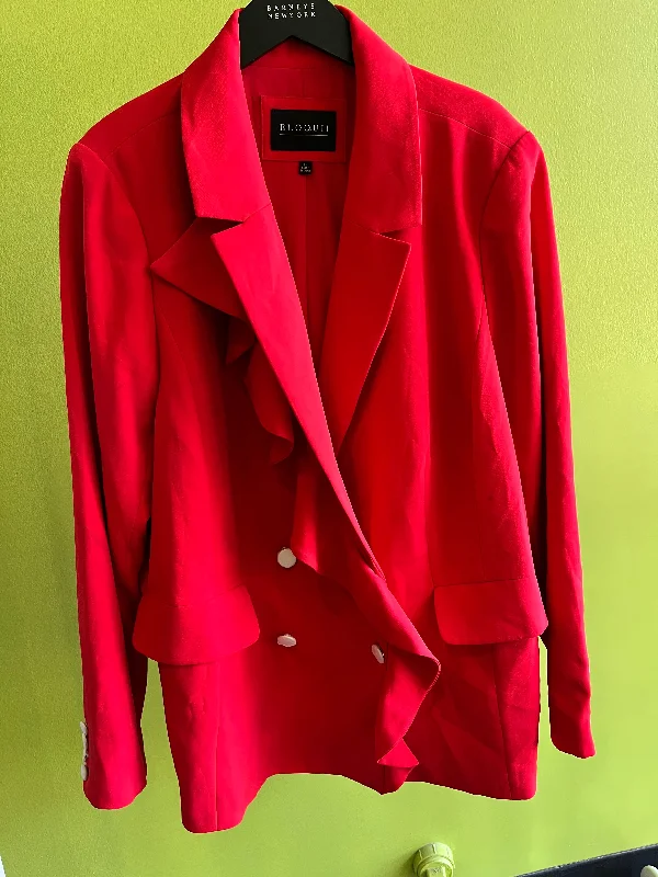 GIRLFRIENDS GUIDE TO DIVORCE: Barbara’s Eloquii Red Jacket (24) Nylon Jacket Polyester Jacket Spandex Jacket GIRLFRIENDS GUIDE TO DIVORCE: Barbara’s Eloquii Red Jacket (24) Nylon Jacket Polyester Jacket Spandex Jacket