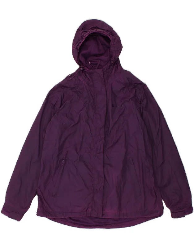 MOUNTAIN WAREHOUSE Womens Oversized Hooded Rain Jacket UK 18 XL Purple Mesh Jacket Canvas Jacket Denim Jacket MOUNTAIN WAREHOUSE Womens Oversized Hooded Rain Jacket UK 18 XL Purple Mesh Jacket Canvas Jacket Denim Jacket
