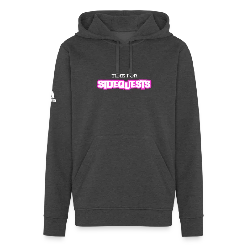 Time For Sidequests Adidas Unisex Fleece Hoodie Hoodie with Zipper Placket Modern Functional Time For Sidequests Adidas Unisex Fleece Hoodie Hoodie with Zipper Placket Modern Functional