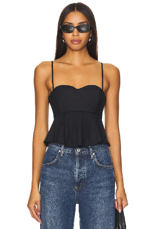 One True Love Tank - Black seamless tank top