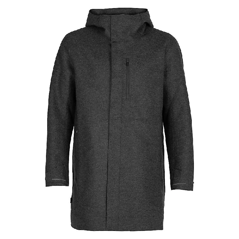 Icebreaker Mens Ainsworth Hooded Jacket Mesh Jacket Canvas Jacket Denim Jacket