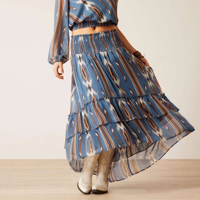 Ariat Women's Chimayo Skirt chiffon skirt airy