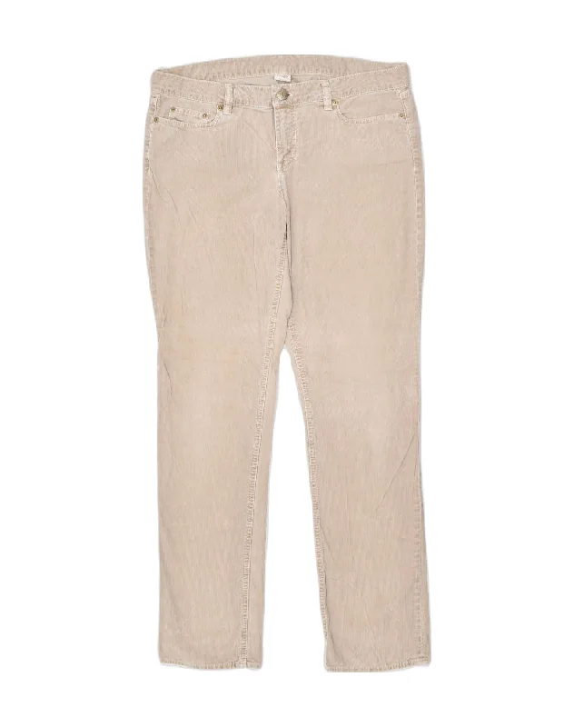 J. CREW Womens City Fit Tapered Corduroy Trousers W36 L31 Beige Cotton Trousers versatile all-occasion J. CREW Womens City Fit Tapered Corduroy Trousers W36 L31 Beige Cotton Trousers versatile all-occasion