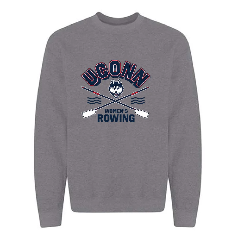 UConn - NCAA Women's Rowing : Jordyn Chezem - Sports Shersey Crewneck Sweatshirt Hoodie with Elastic Waist Stretchable Comfortable