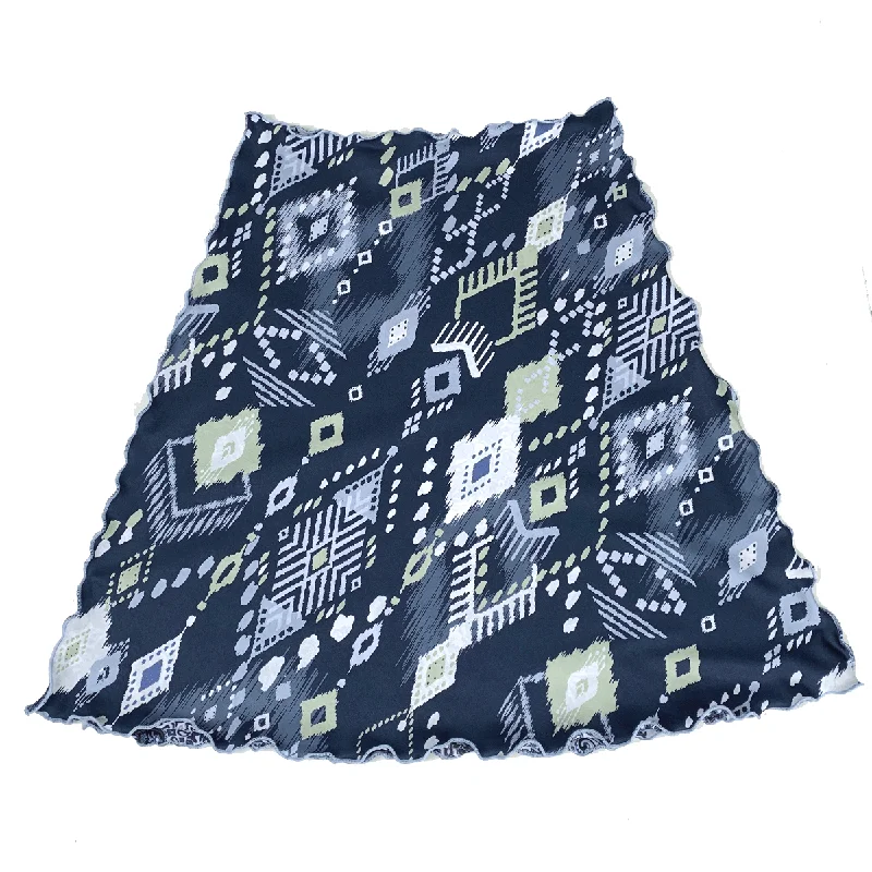 Siesta Switchstacks Reversible Bias Skirt zip skirt side