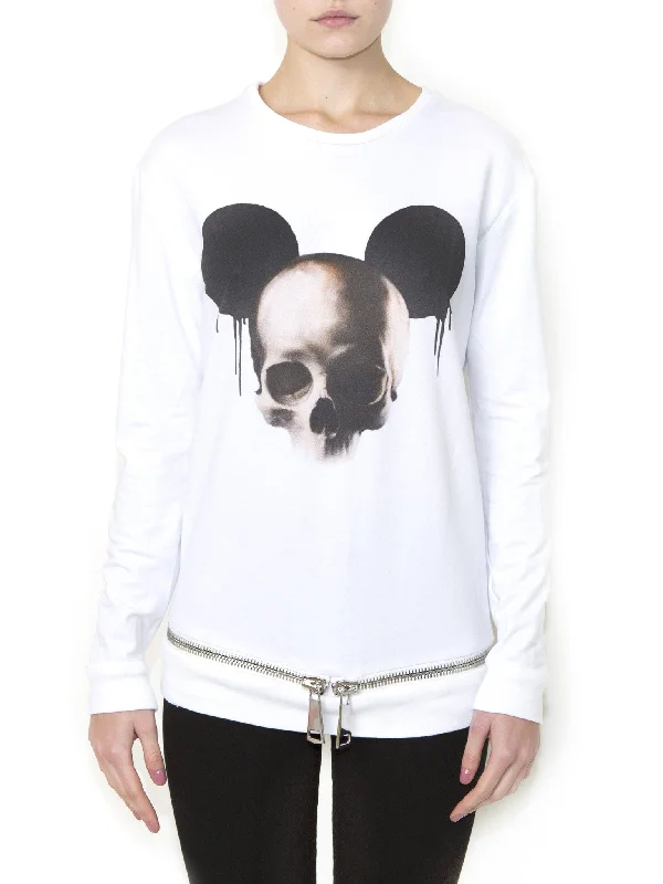 MICKEY SMALL Unisex Sweatshirt Hoodie with Earth Tones Natural Calm
