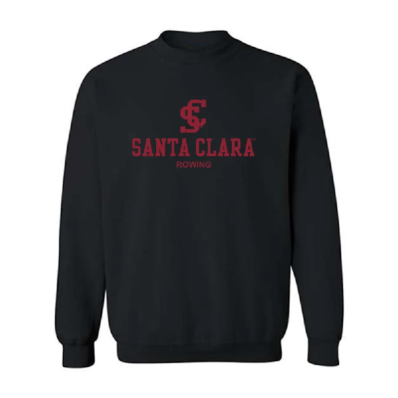 SCU - NCAA Women's Rowing : Karolina Barrier - Classic Shersey Crewneck Sweatshirt Hoodie with Fur Luxurious Winter