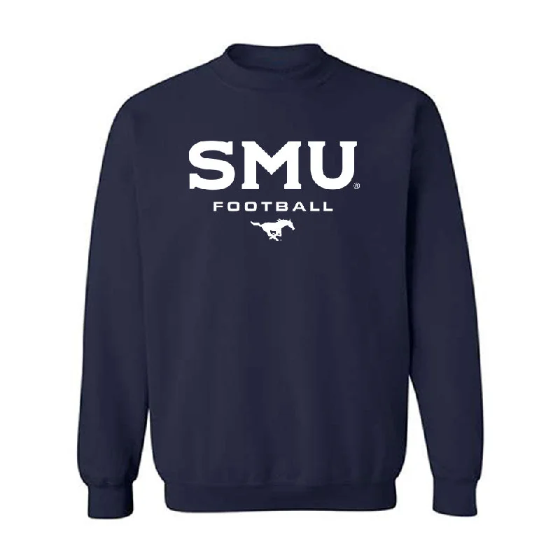 SMU - NCAA Women's Rowing : Avery Bethel - Classic Shersey Crewneck Sweatshirt Hoodie with Crew Neck Simple Timeless