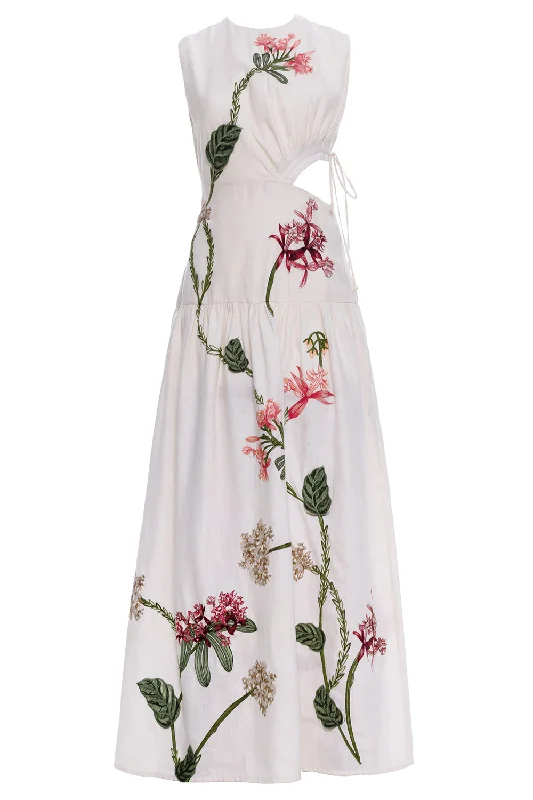 OTOÑO ORQUIDEA DRESS Tunics Satin smooth