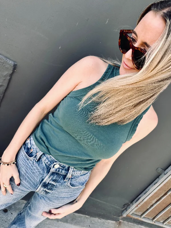 Louise Tank - Yosemite ribbed tank top