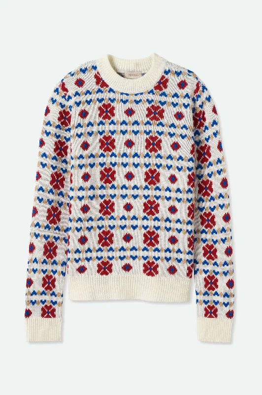 Alta Sweater - Off White Lightweight Heavyweight Midweight