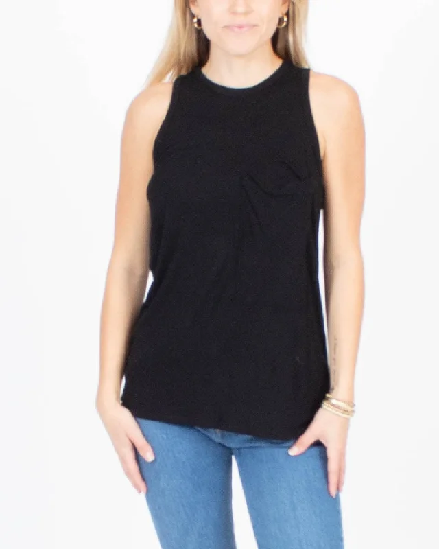 Basic Black Tank strapless tank top