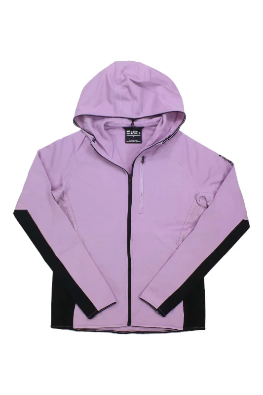 Mons Royale Women's Approach Merino Shift Fleece Hood Jacket Fleece Jacket Down Jacket Parka