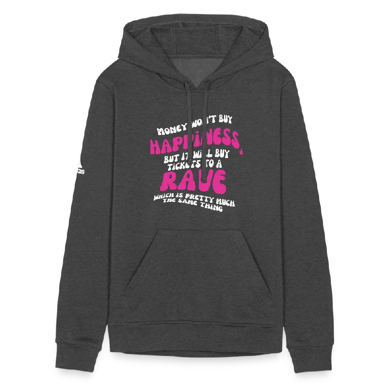 Money Buys Raves Adidas Unisex Fleece Hoodie Hoodie with Turtle Neck Cozy Winter