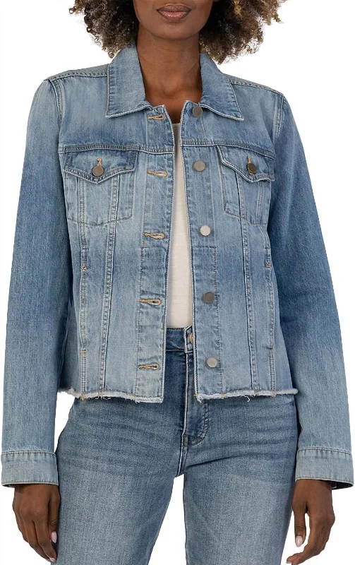 Diagnosed Denim Julia Jacket Cotton Jacket Linen Jacket Terry Jacket