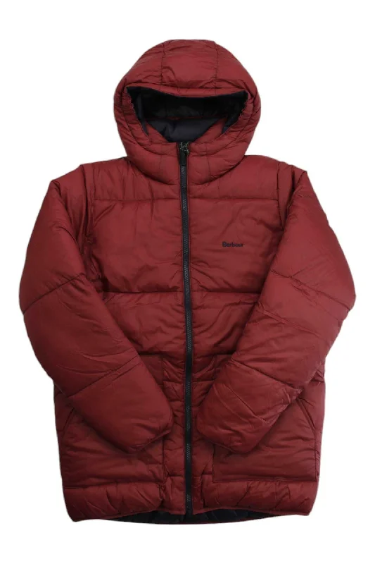 Barbour Boys Hike Quilt Jacket Print Jacket Jacquard Jacket Patchwork Jacket