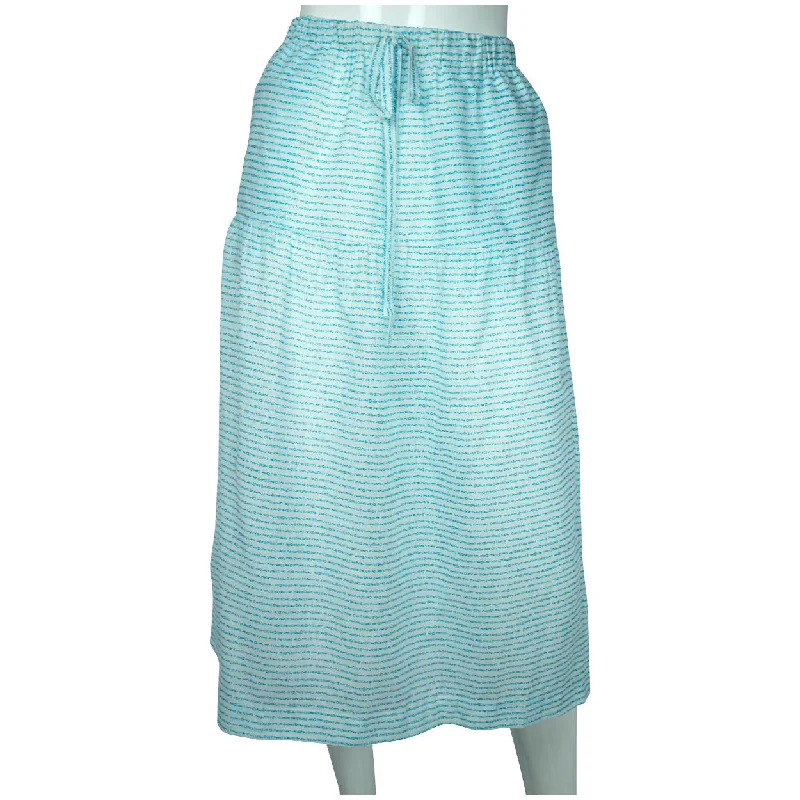 Vintage Christian Dior Beachwear Skirt 1970s Unused Old Stock NOS Size M linen skirt natural Vintage Christian Dior Beachwear Skirt 1970s Unused Old Stock NOS Size M linen skirt natural