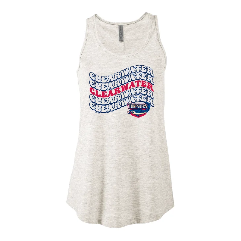 Clearwater Threshers Bimm Ridder Women's Inspiration Tank peekaboo tank top