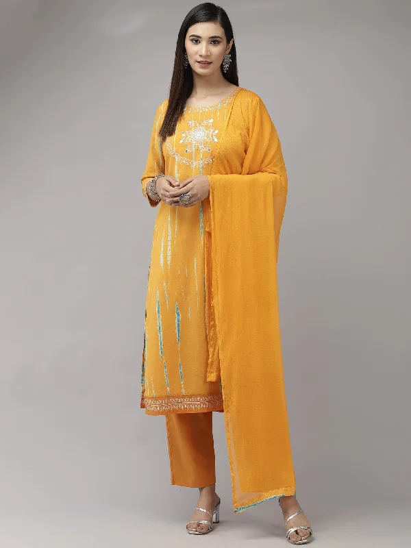 Women's Yellow Embroidered Straight Kurta Trouser With Dupatta Set - Indo Era Trousers Review Highly Women's Yellow Embroidered Straight Kurta Trouser With Dupatta Set - Indo Era Trousers Review Highly