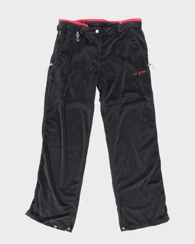 Vintage Y2k 00s 686 Velour Ski Trousers - W32 L30 Trousers Occasion Special