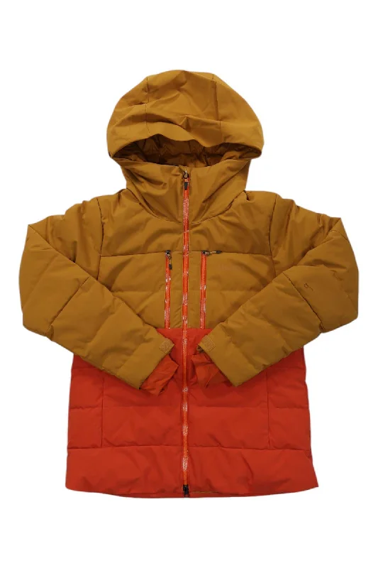 Womens Slingshot Down Jacket Front Pockets Side Pockets Patch Pockets