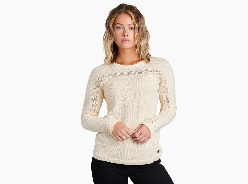 Kuhl Women's Kosta Sweater Jersey Fabric Tulle Fabric Batik Fabric