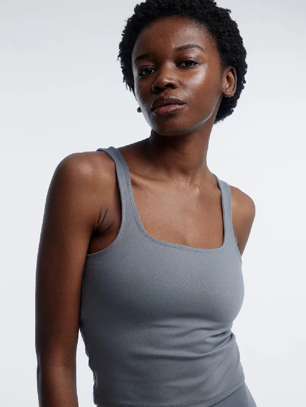 Caley Crop Tank Top sage tank top