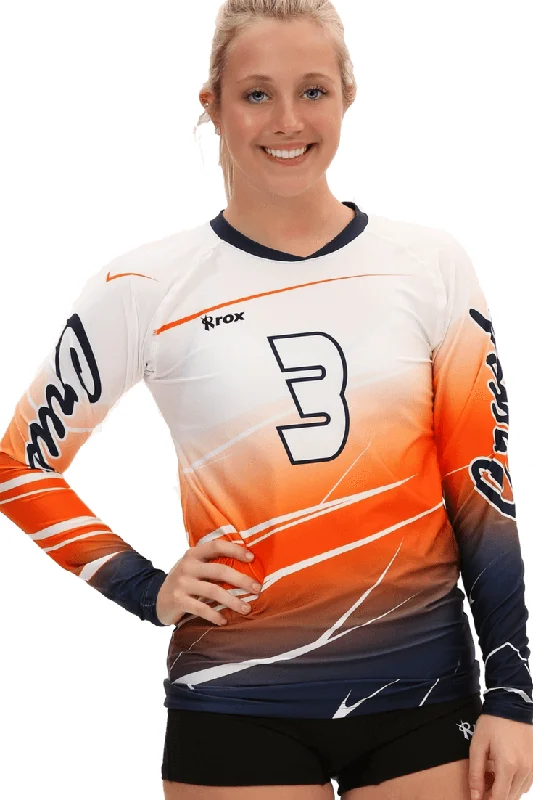 Shade Womens Sublimated Volleyball Jersey Hemp Jersey Tee