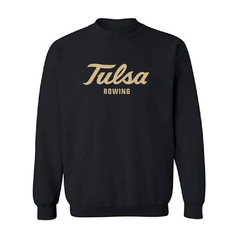 Tulsa - NCAA Women's Rowing : Gizelle Medina - Classic Shersey Crewneck Sweatshirt Hoodie with Velcro Closure Adjustable Secure