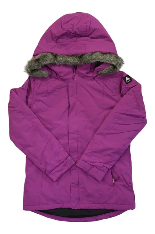 Burton Girls' Bennett Jacket One-Shoulder Jacket Off-the-Shoulder Jacket Asymmetrical Jacket