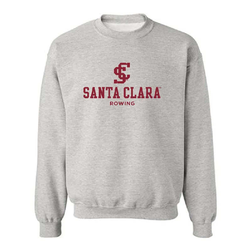 SCU - NCAA Women's Rowing : Karolina Barrier - Classic Fashion Shersey Crewneck Sweatshirt Hoodie with Reflective Safety Nightwear