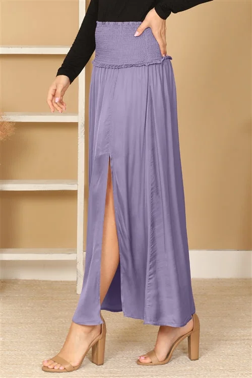The Right Moment Lavender Maxi Skirt cashmere skirt soft