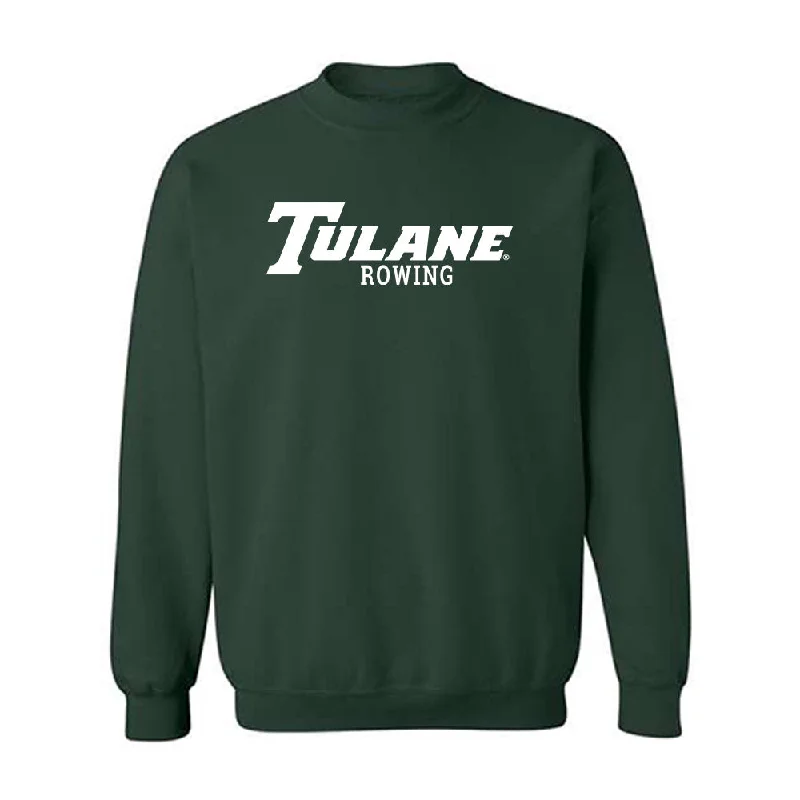 Tulane - NCAA Women's Rowing : Ava Anderson - Crewneck Sweatshirt Hooded Sweatshirt Casual Wear Street Style