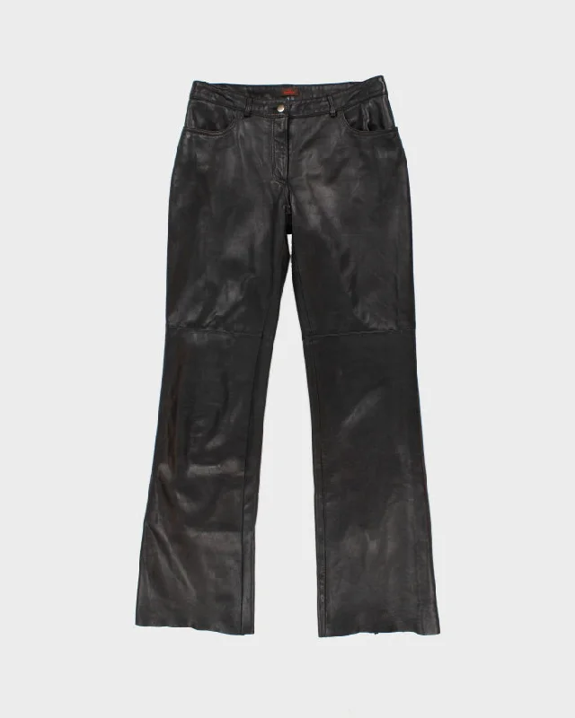 Women's Vintage Danier Leather Trousers -W 32 Trousers versatile all-occasion